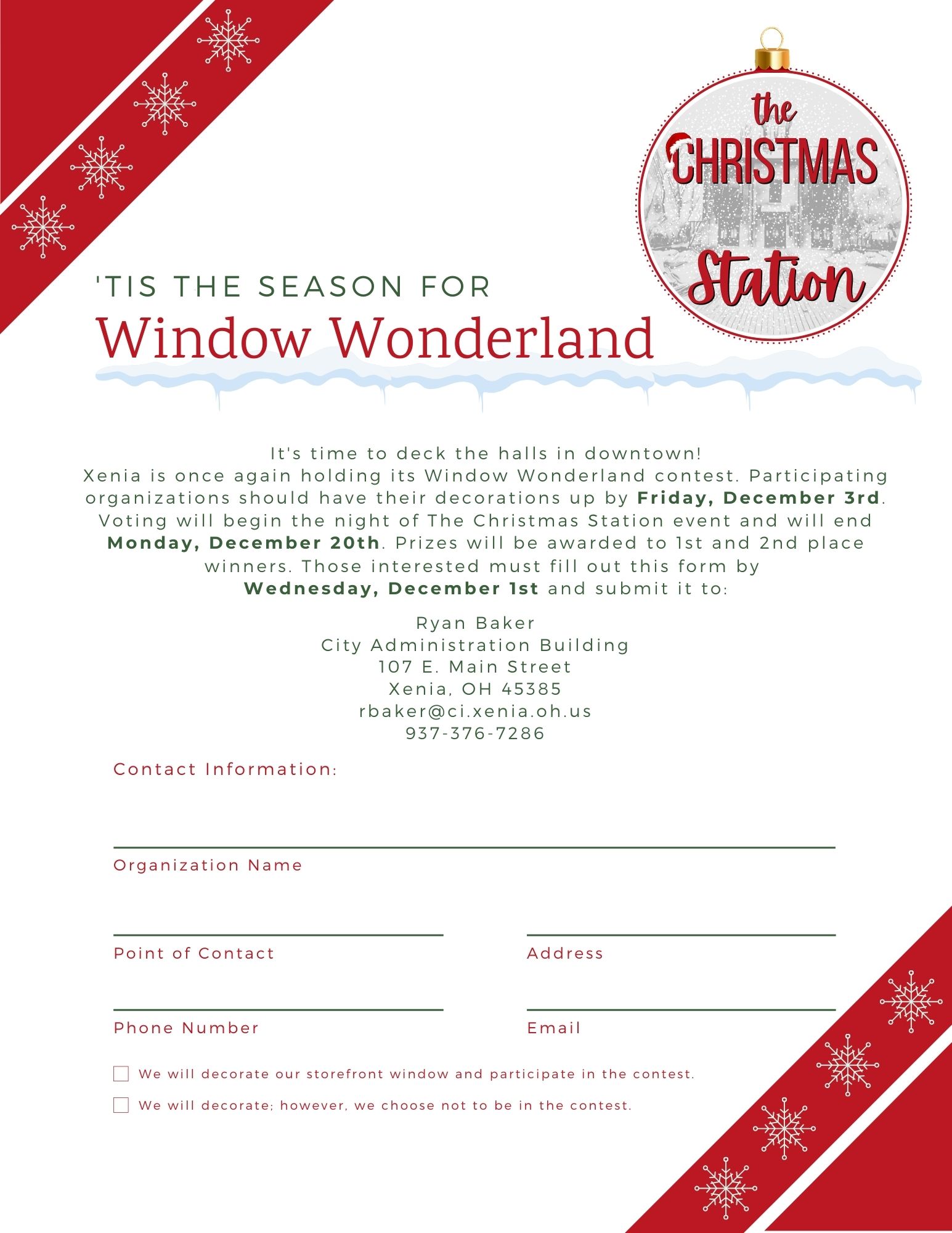 Window Wonderland Flyer