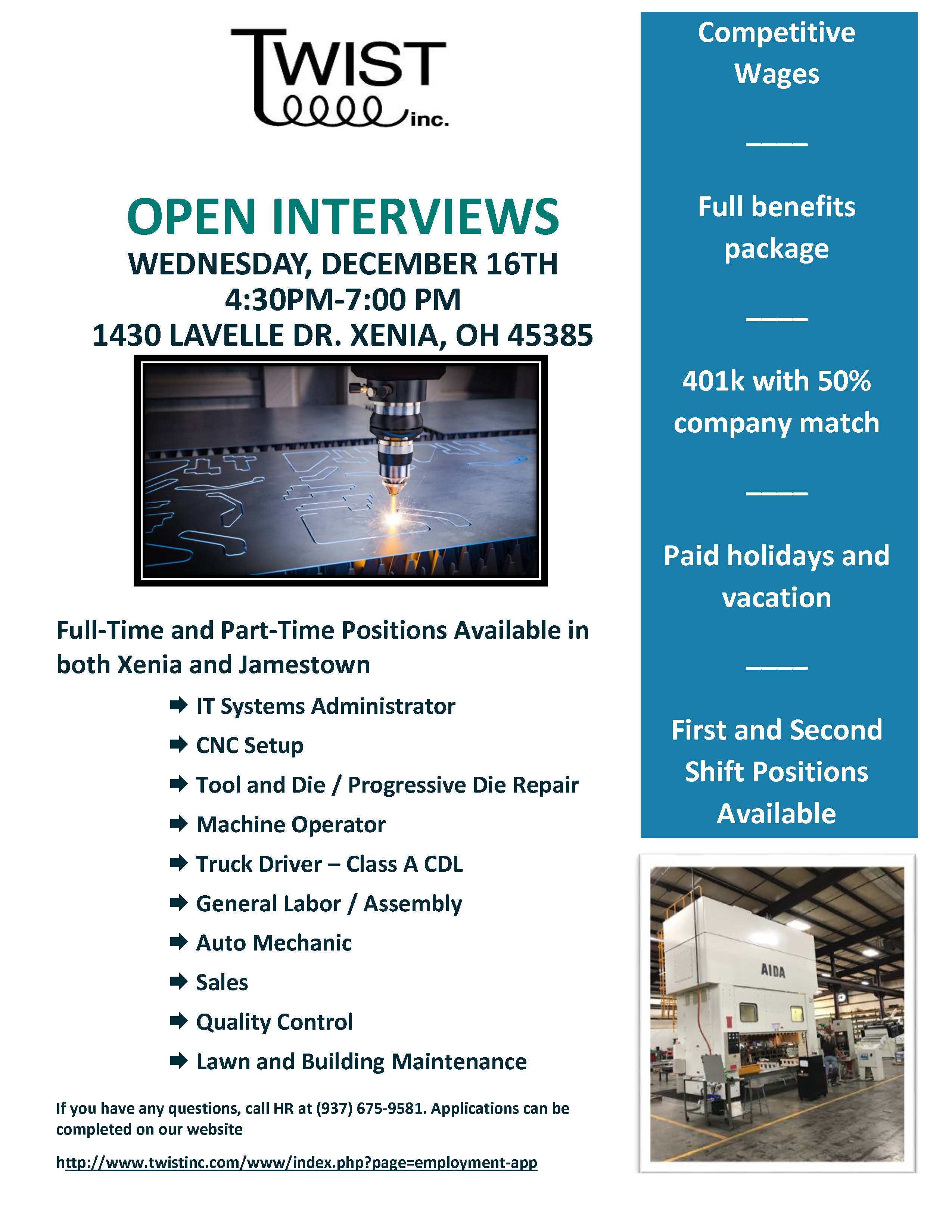 Twisy Open Interview Flyer 12 16 20 Page 1