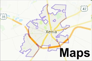 Xenia/Greene County Maps